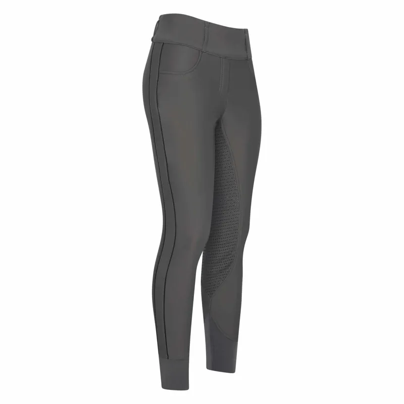 HV Polo Isabell Full Grip Riding Tights in Grey